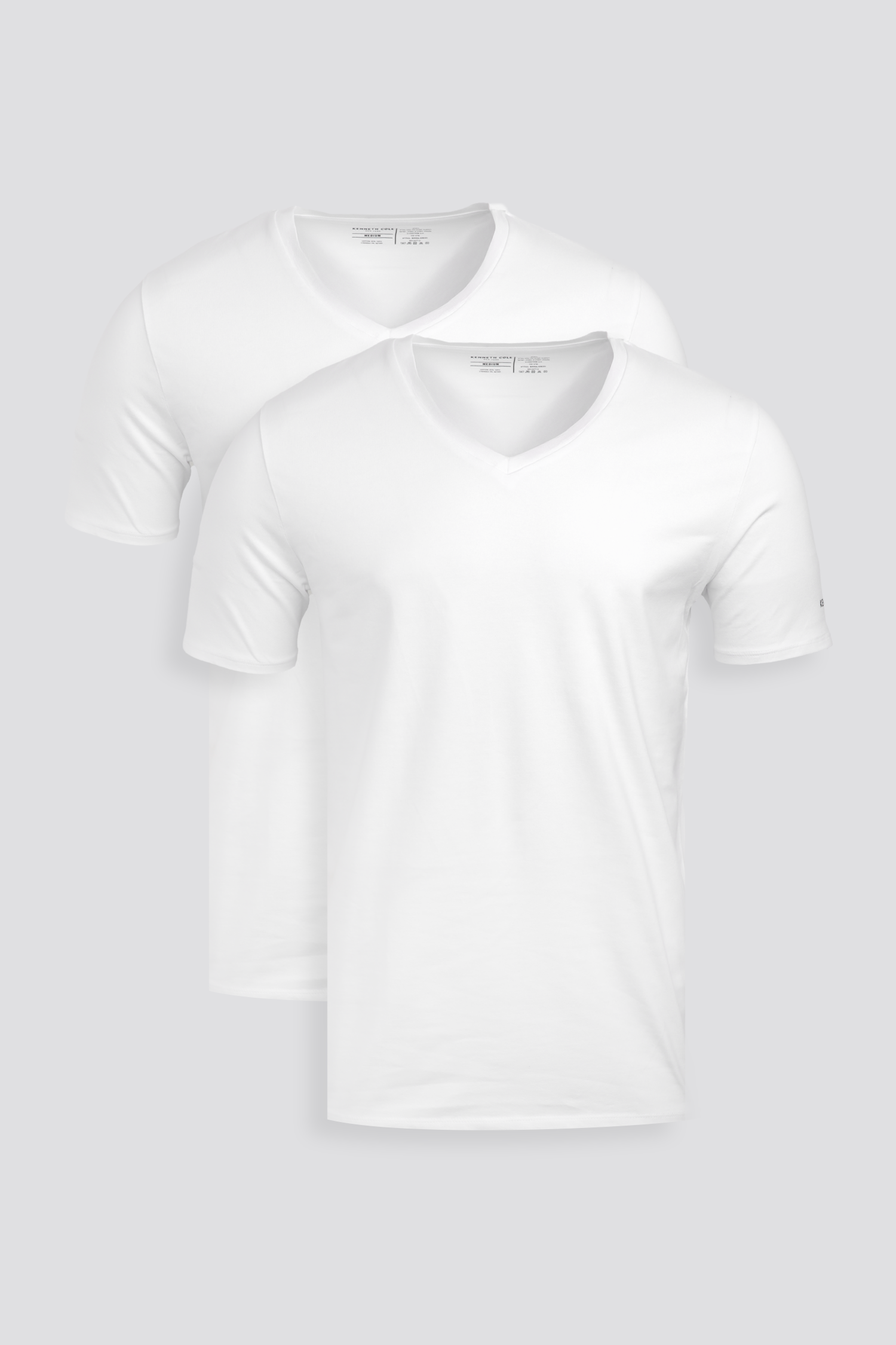 מארז שתי חולצות צווארון וי בייסיק לגברים