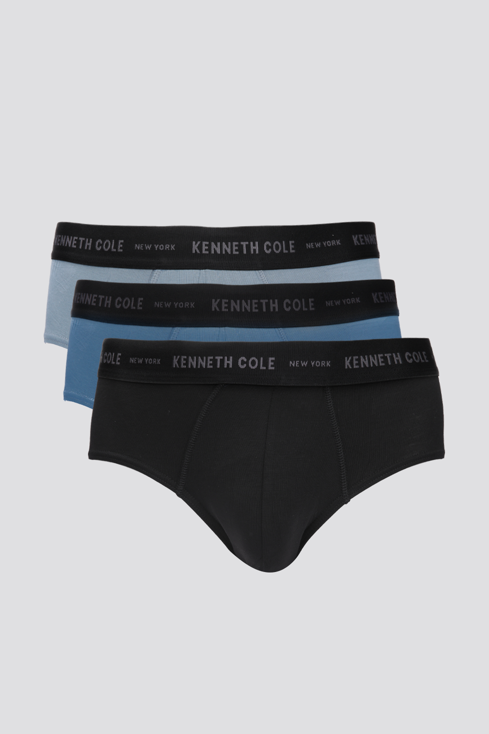 מארז שלישיית תחתונים לגברים בצבעי כחול