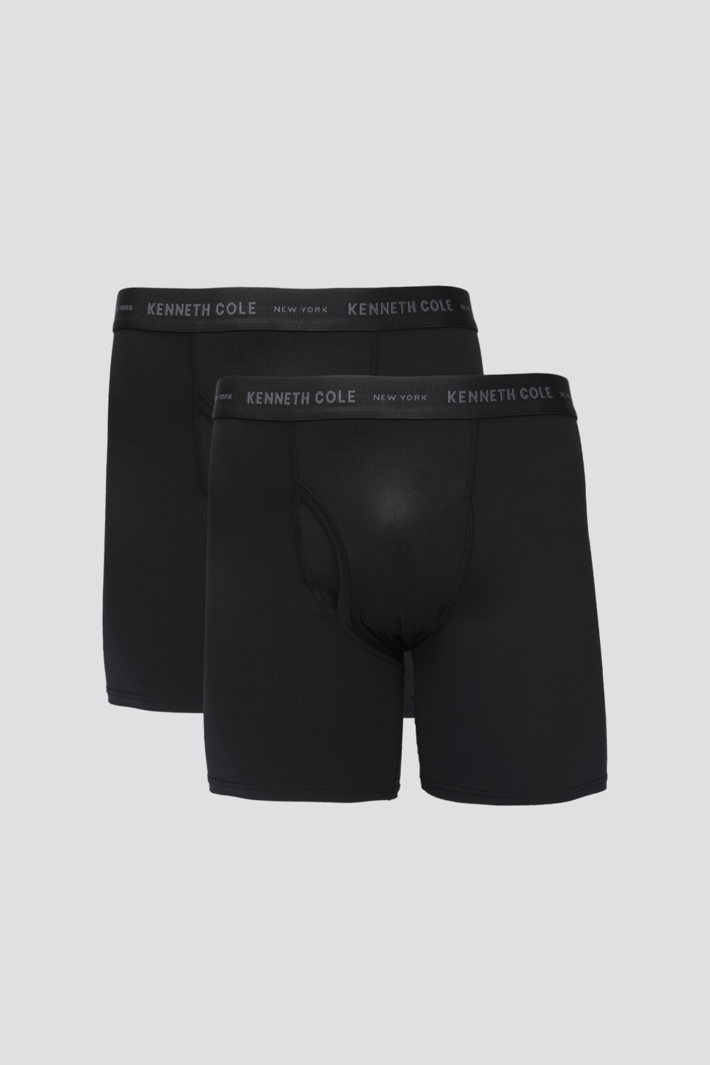 זוג תחתוני בוקסר ארוכים בצבע שחור