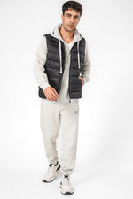 ווסט מרופד עם צווארון גבוה | קנת קול