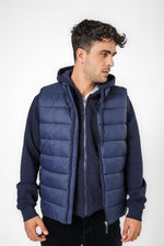 ווסט מרופד עם צווארון גבוה | קנת קול