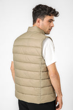 ווסט מרופד עם צווארון גבוה | קנת קול