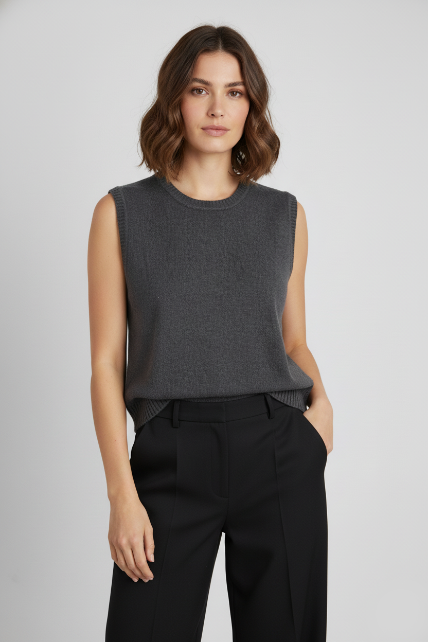 ווסט סריג בגזרה מרובעת | קנת קול