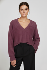 קרדיגן סריג עם מחשוף וי | קנת קול