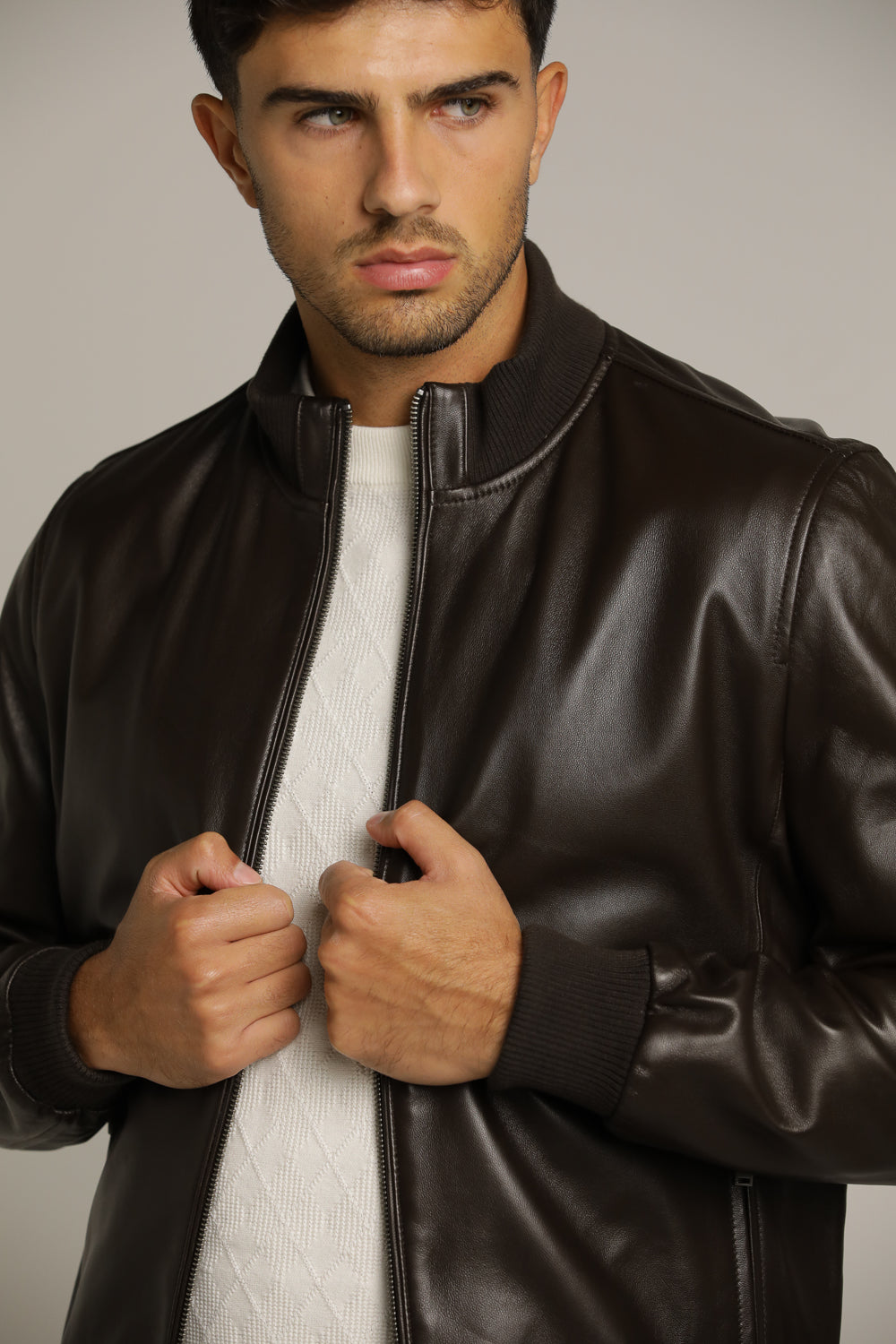 ג'קט בומבר עור | קנת קול