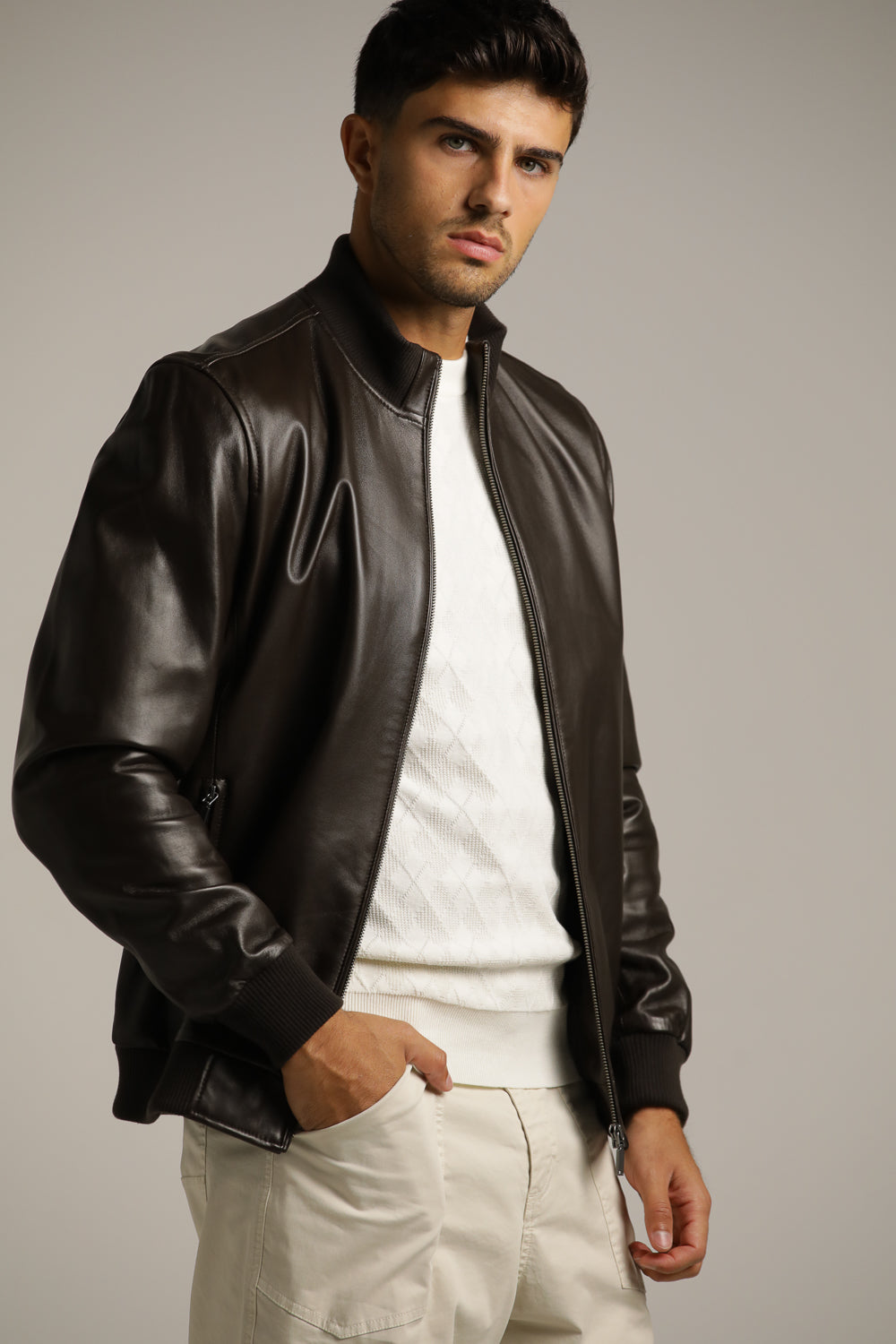 ג'קט בומבר עור | קנת קול