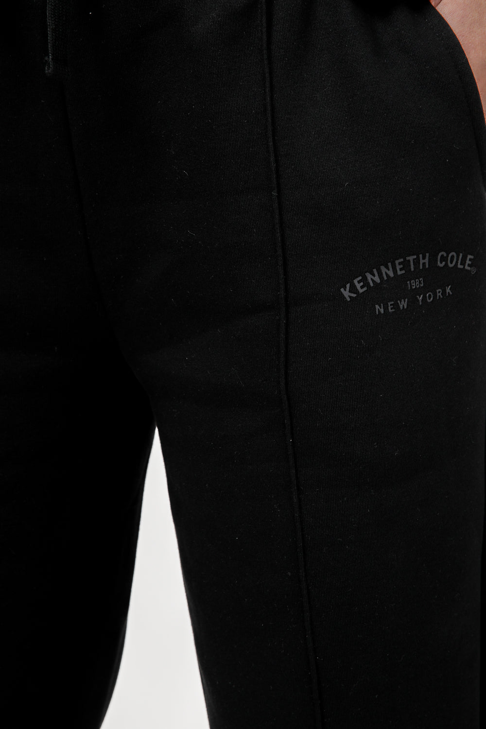 מכנסי טרנינג ארוכים לנשים בצבע שחור