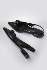 נעלי בלרינה עיטור רצועה