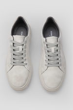 סניקרס במראה שטוף לגברים בצבע אפור