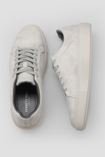 סניקרס במראה שטוף לגברים בצבע אפור