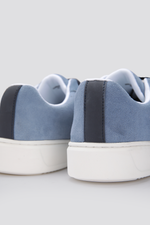 סניקרס זמש לגברים בצבע כחול