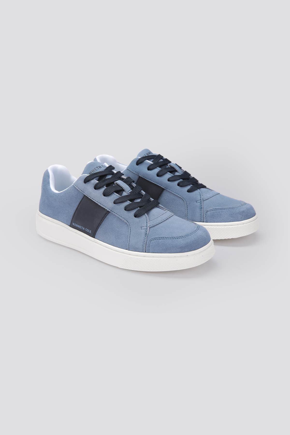 סניקרס זמש לגברים בצבע כחול