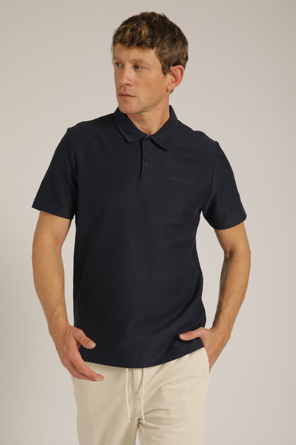 חולצת פולו קצרה לגברים | קנת קול