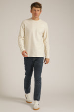 טישירט ארוכה עם טקסטורה עדינה | קנת קול