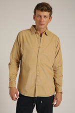 חולצה מכופתרת בעיצוב פסים עדינים | קנת קול