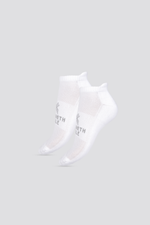 מארז 2 זוגות גרבי סניקרס בצבע לבן