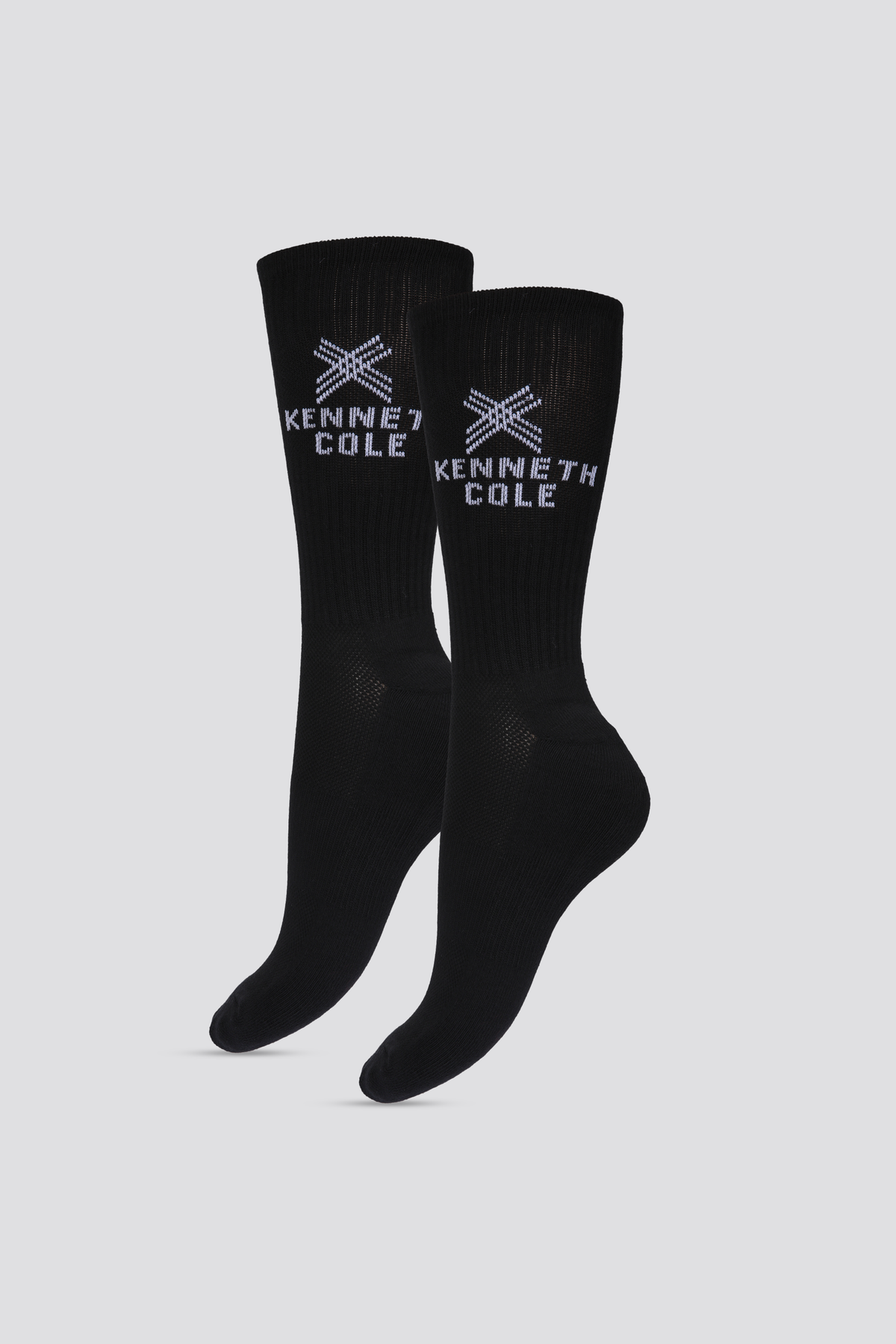 מארז 2 זוגות גרבי ספורט גבוהים בצבע שחור