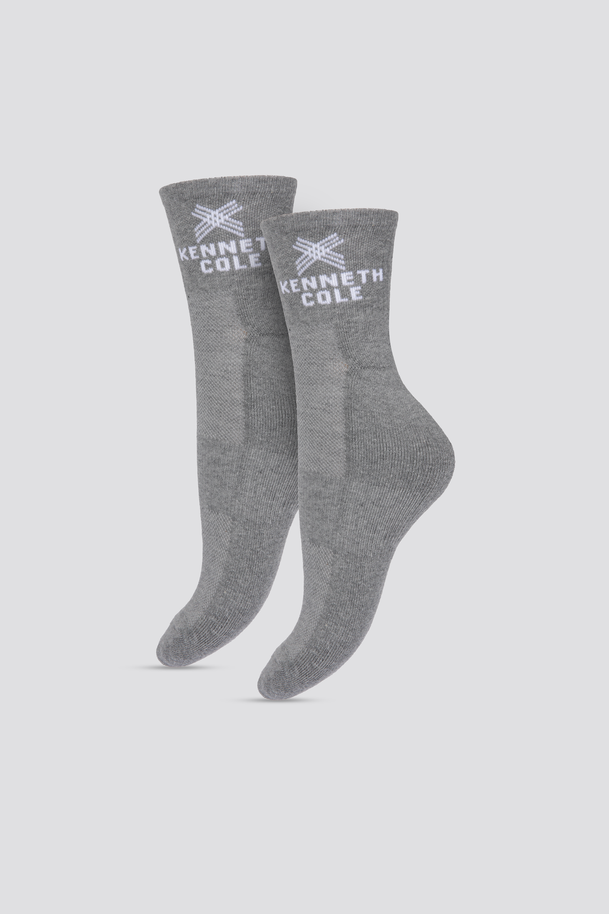 מארז 2 זוגות גרבי ספורט בצבע אפור