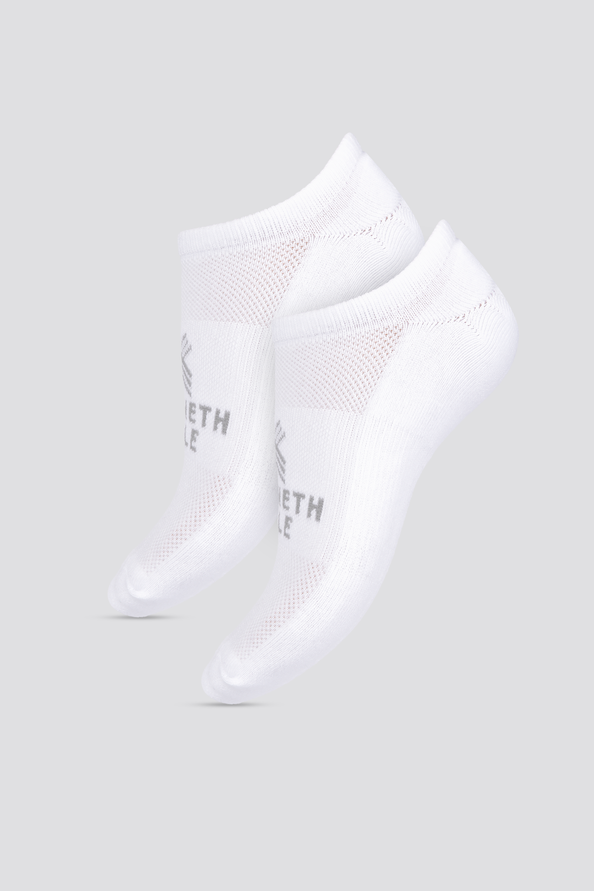 מארז 2 זוגות גרבי ספורט נמוכים  בצבע לבן