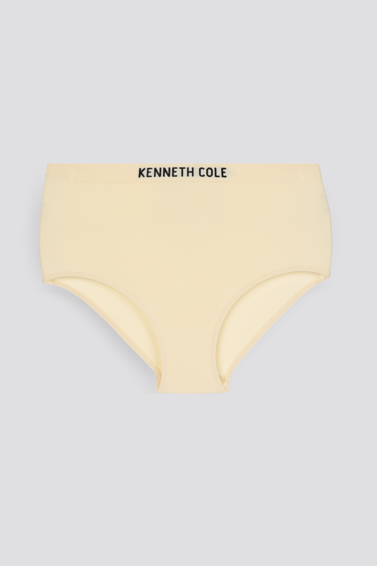 תחתונים ריב גזרת מקסי בצבע חמאה