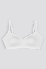 חזייה סימלס ריפוד קל ללא ברזלים בצבע לבן