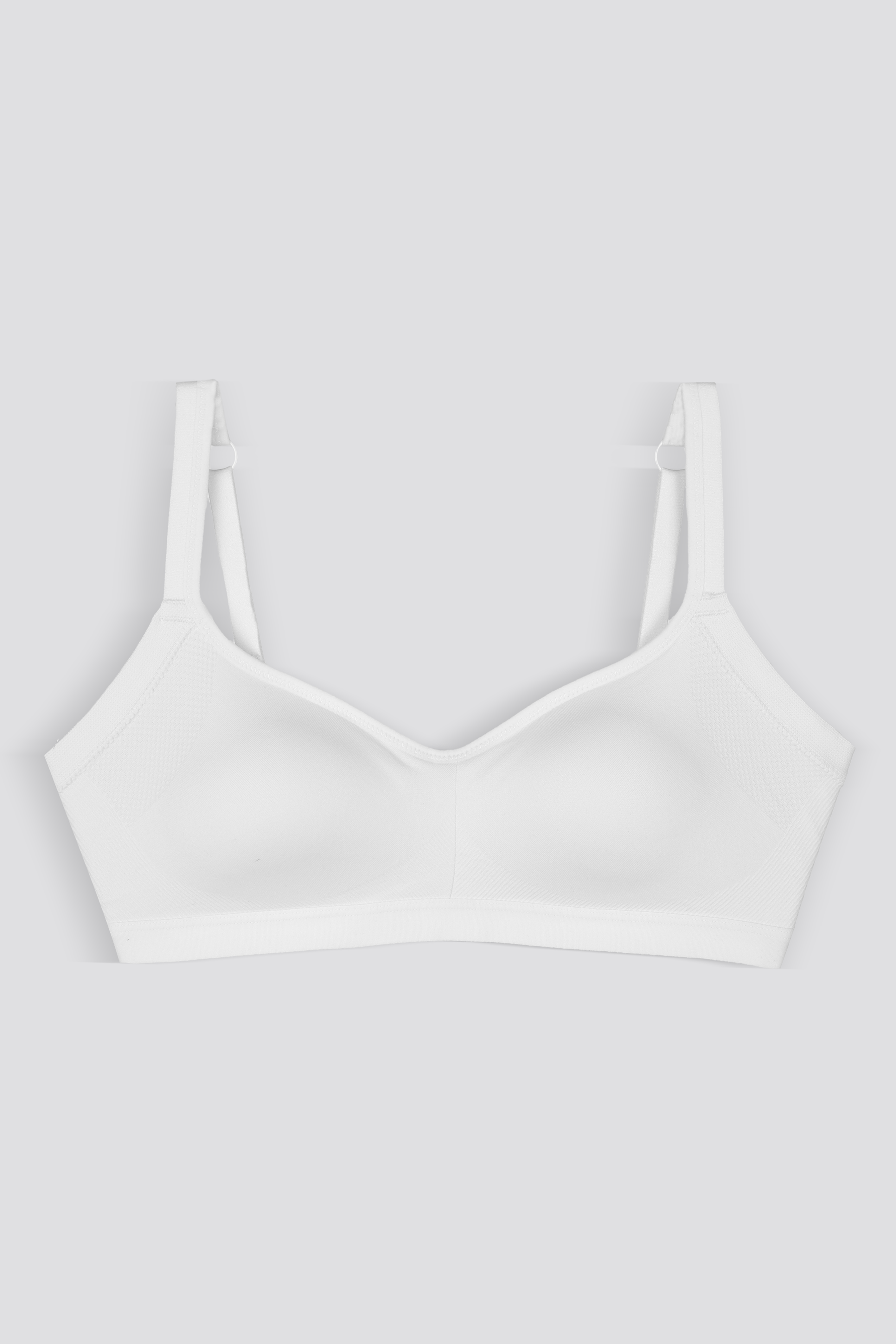 חזייה סימלס ריפוד קל ללא ברזלים בצבע לבן