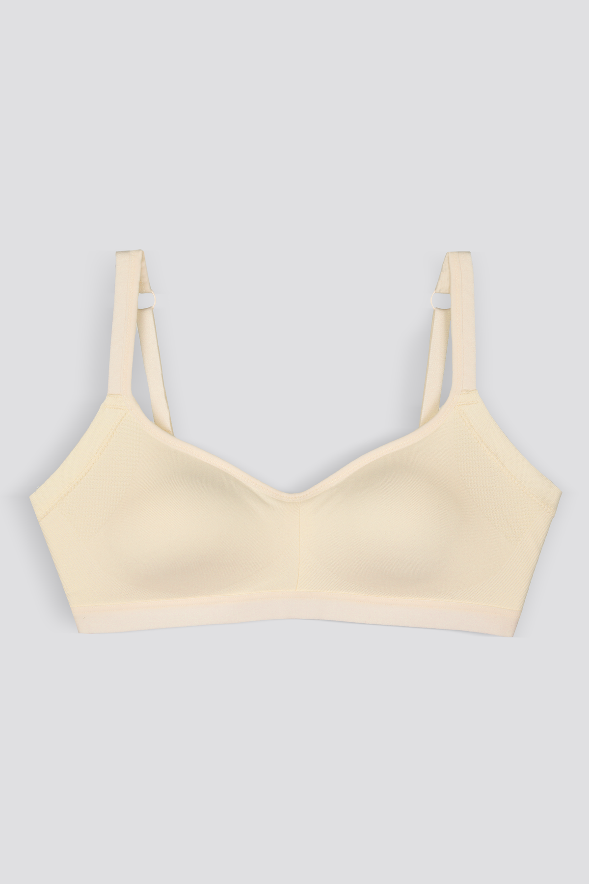 חזייה סימלס ריפוד קל ללא ברזלים בצבע חמאה