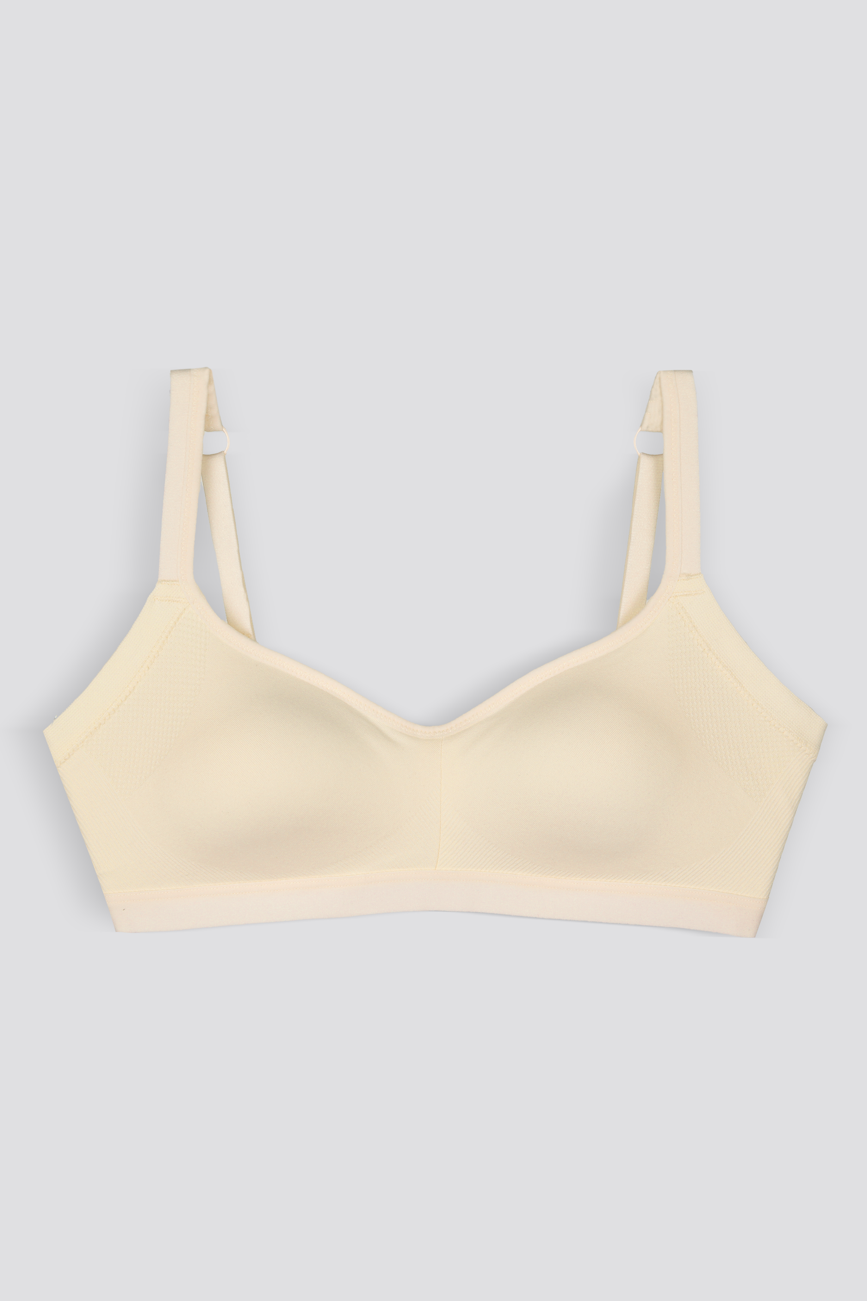 חזייה סימלס ריפוד קל ללא ברזלים בצבע חמאה