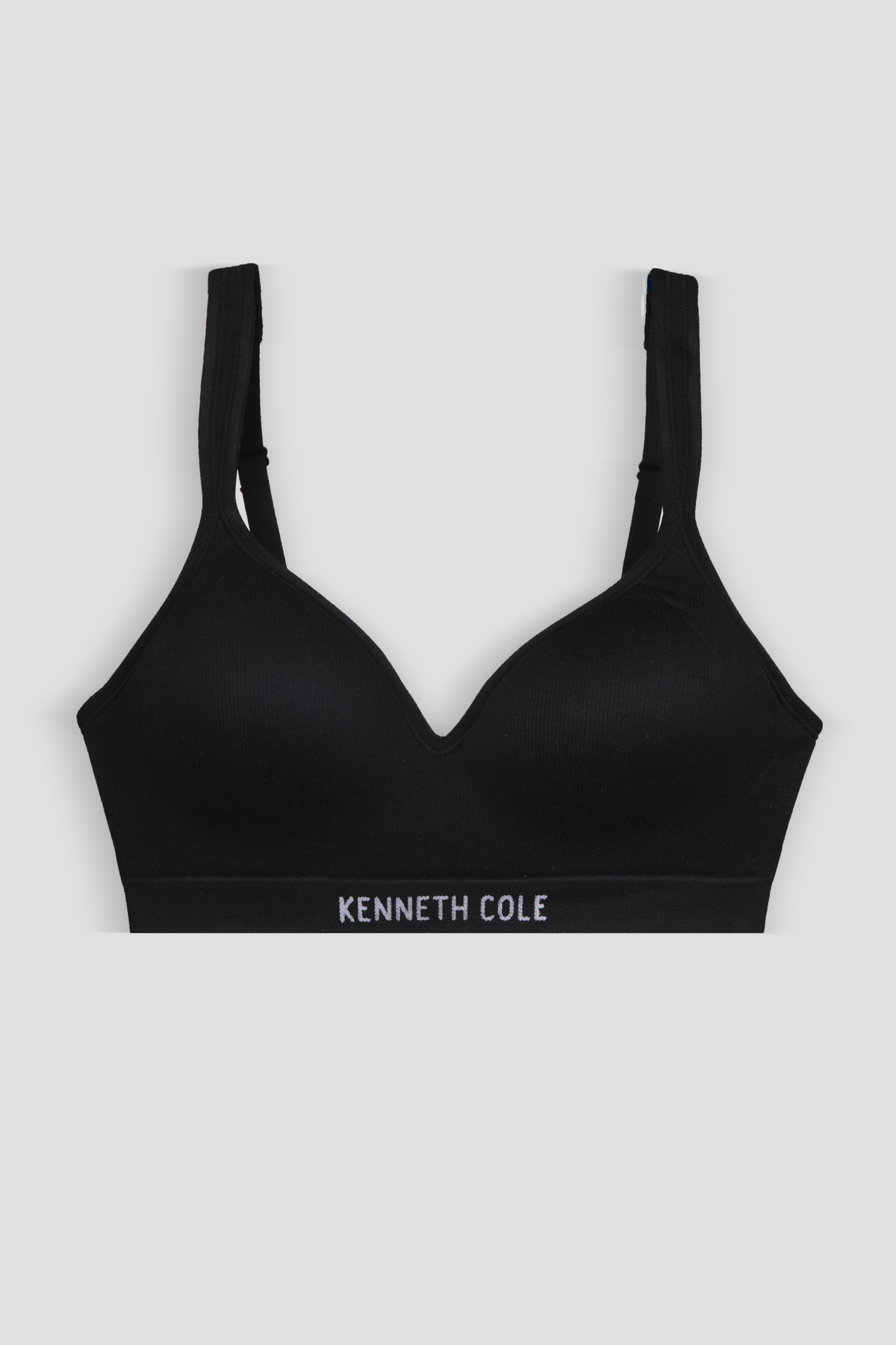 חזייה ריב סימלס מרופדת בצבע שחור