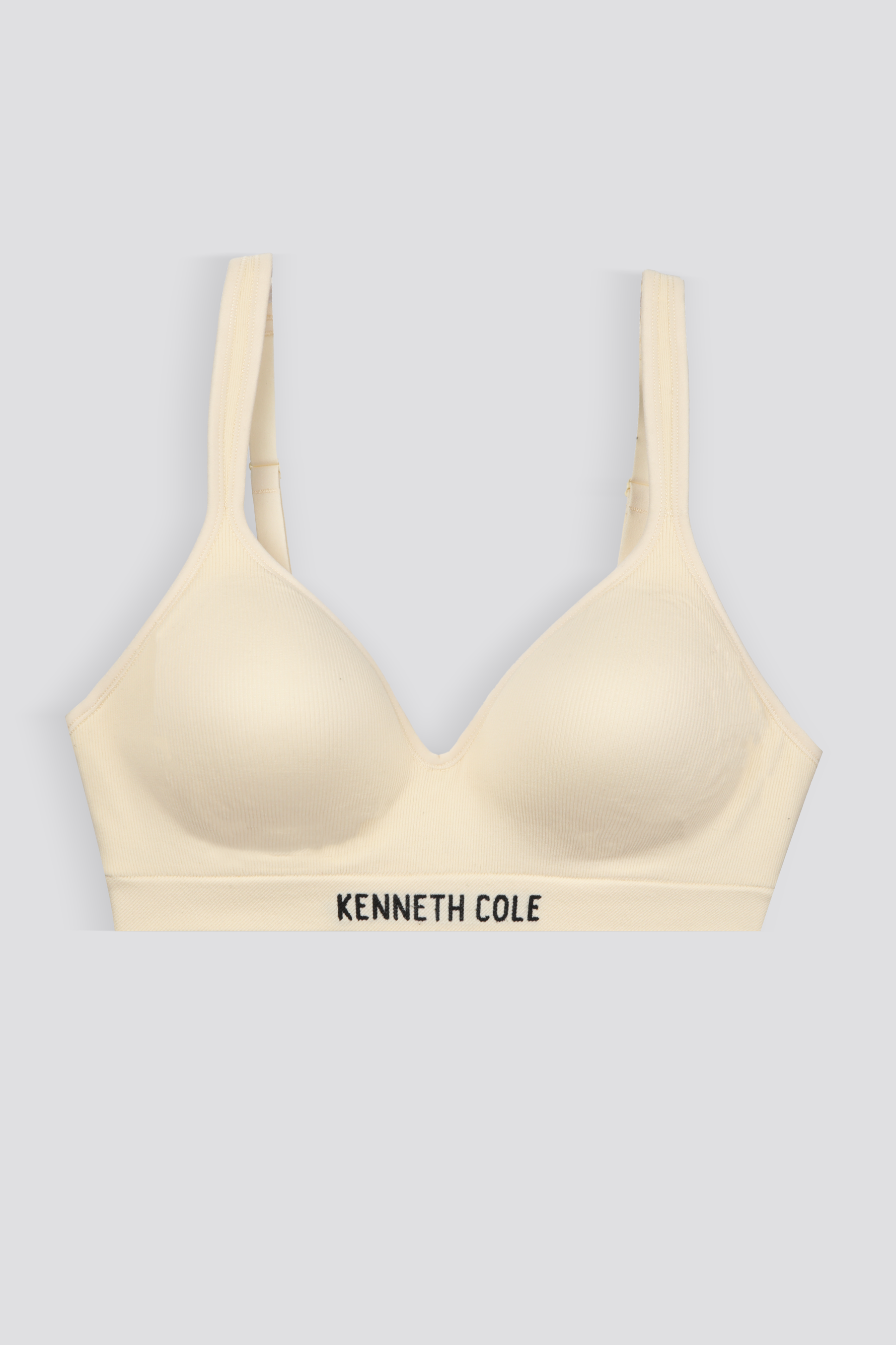 חזייה ריב סימלס מרופדת בצבע חמאה