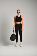 טייץ ספורט ריב סימלס בצבע שחור