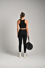 טייץ ספורט ריב סימלס בצבע שחור