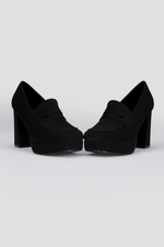 נעלי עקב בסגנון מוקסין | קנת קול