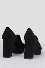 נעלי עקב בסגנון מוקסין | קנת קול