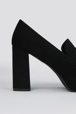 נעלי עקב בסגנון מוקסין | קנת קול