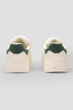 סניקרס עם סקוצ'ים לנשים בצבע אופוויט/ירוק