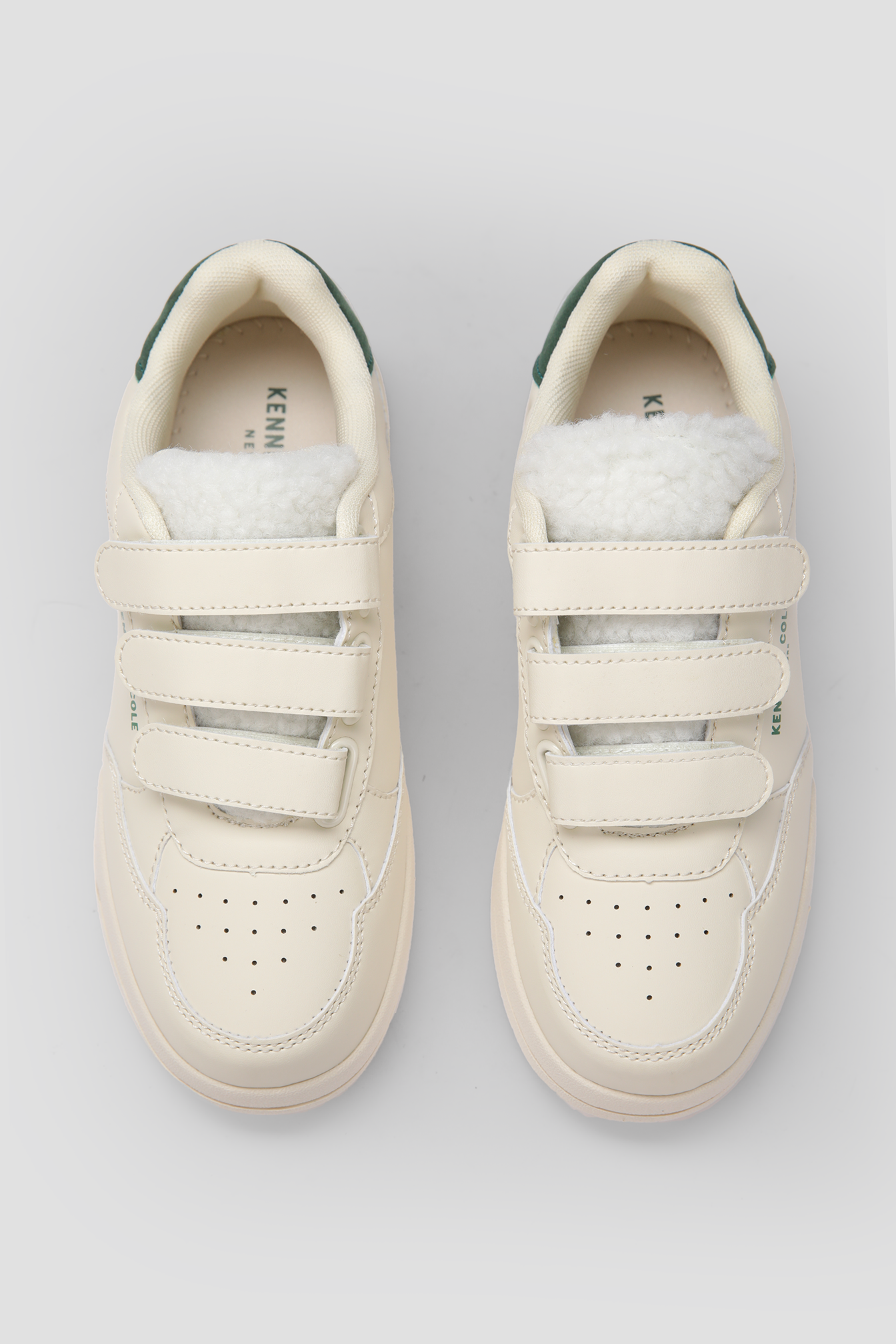 סניקרס עם סקוצ'ים לנשים בצבע אופוויט/ירוק