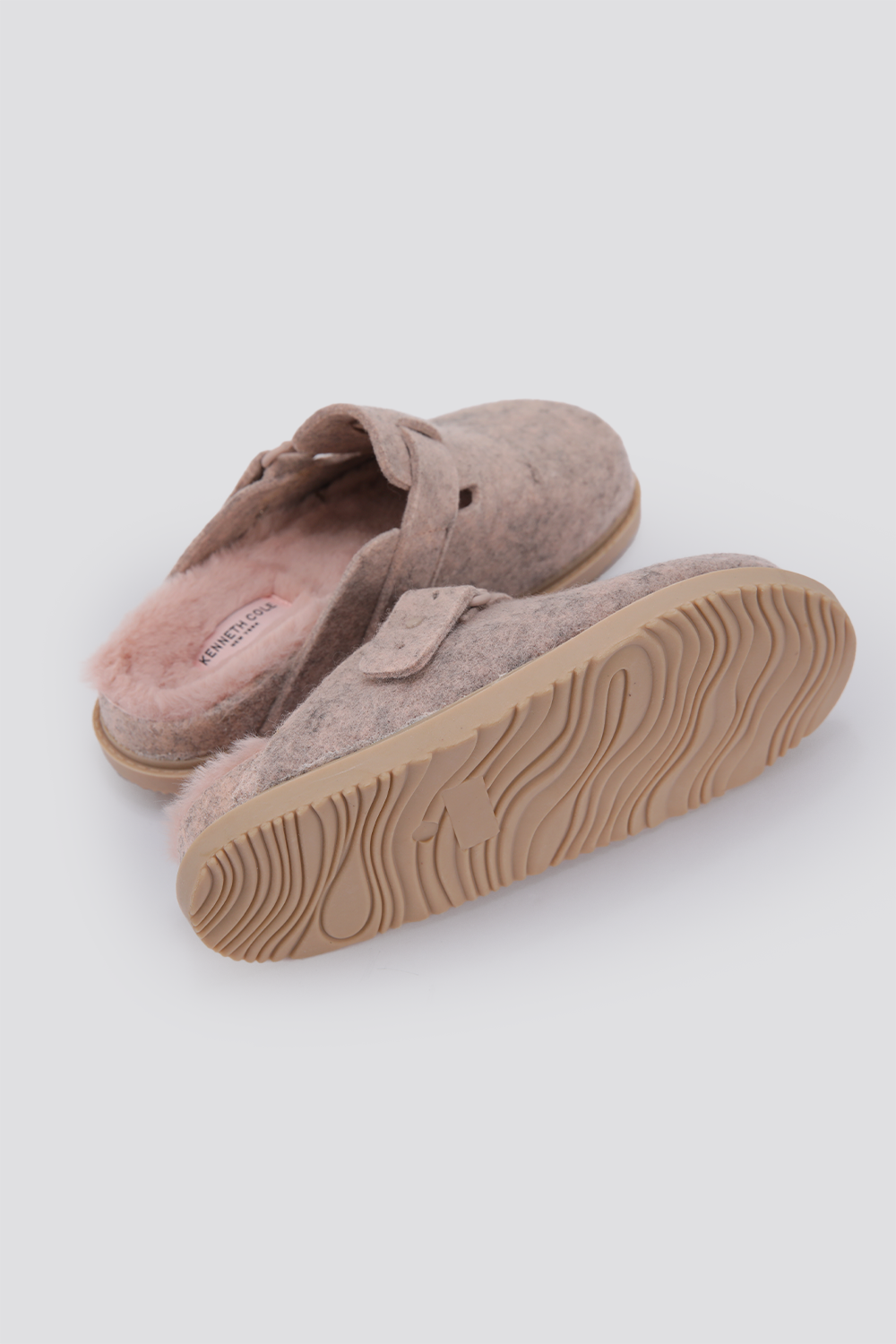 נעלי בית לבד לנשים בצבע ורוד