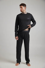 סט הלבשת פנאי שלושה חלקים לגברים 