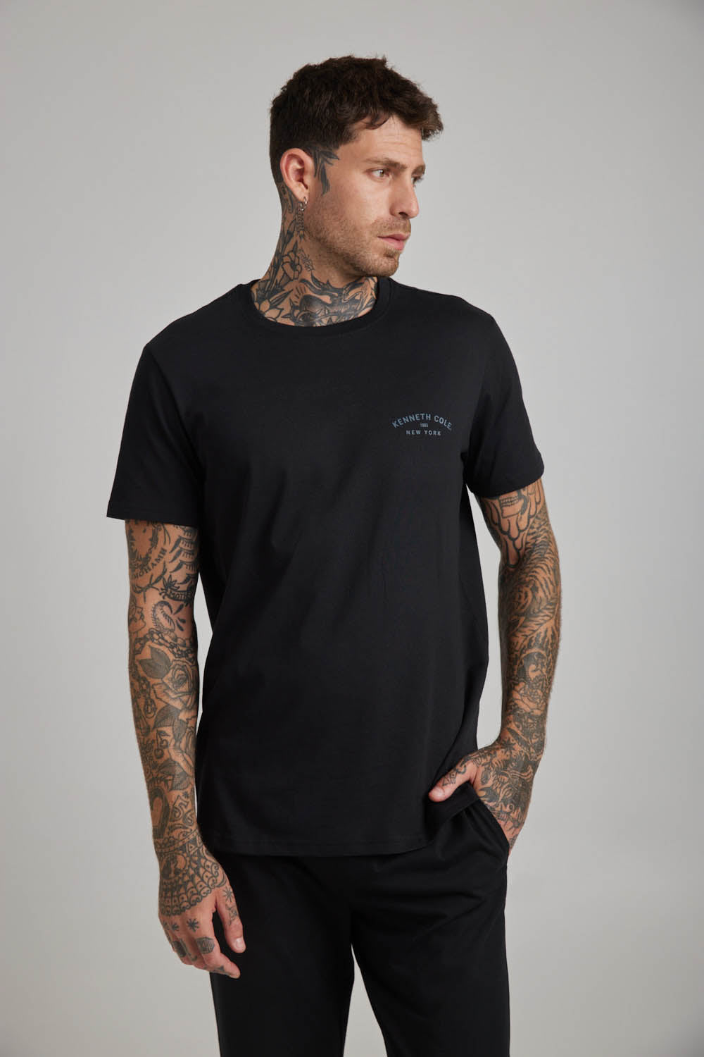 סט הלבשת פנאי שלושה חלקים לגברים 