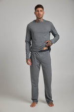 סט הלבשת פנאי שלושה חלקים לגברים 