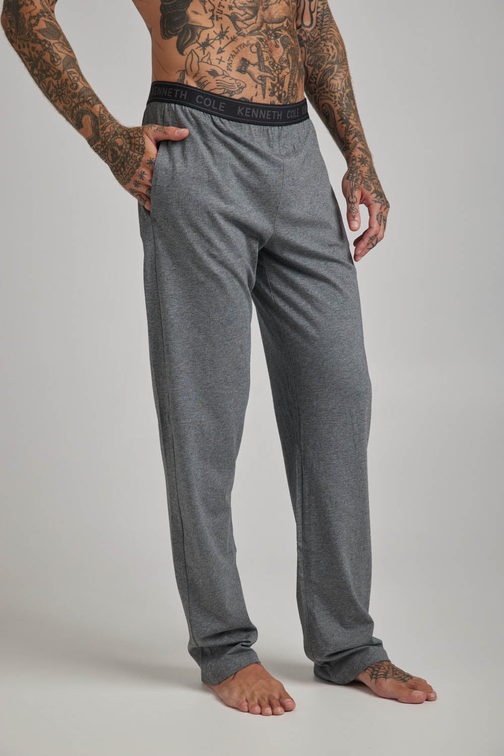 סט הלבשת פנאי שלושה חלקים לגברים 