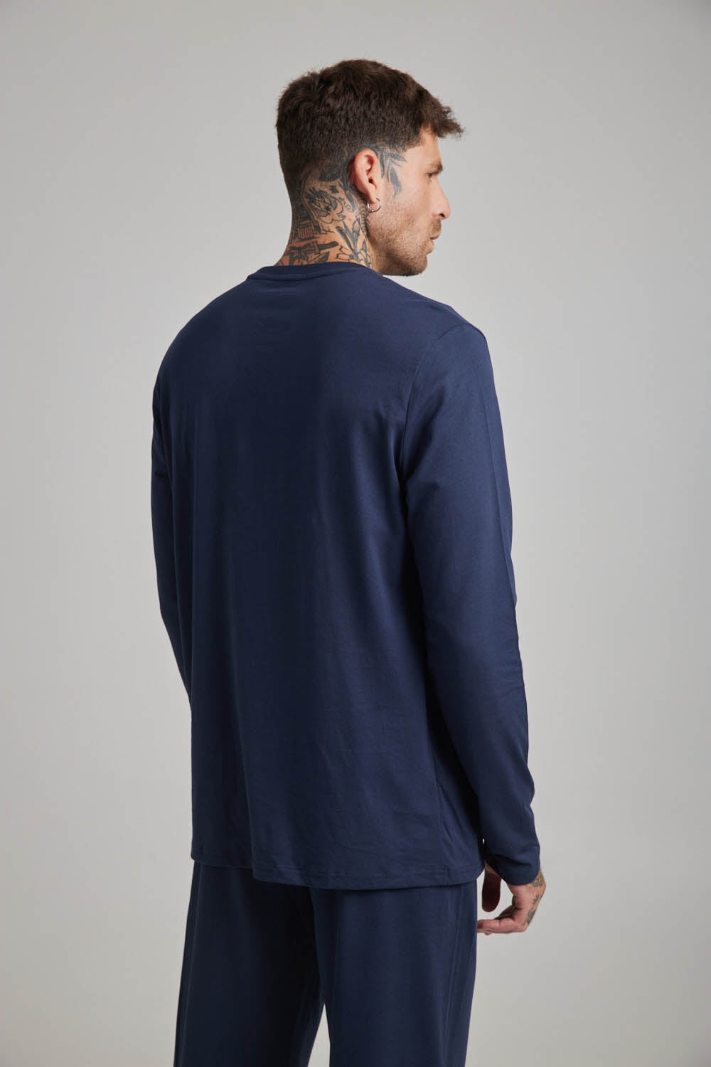 סט הלבשת פנאי שלושה חלקים לגברים 