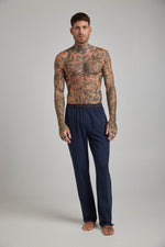 סט הלבשת פנאי שלושה חלקים לגברים 