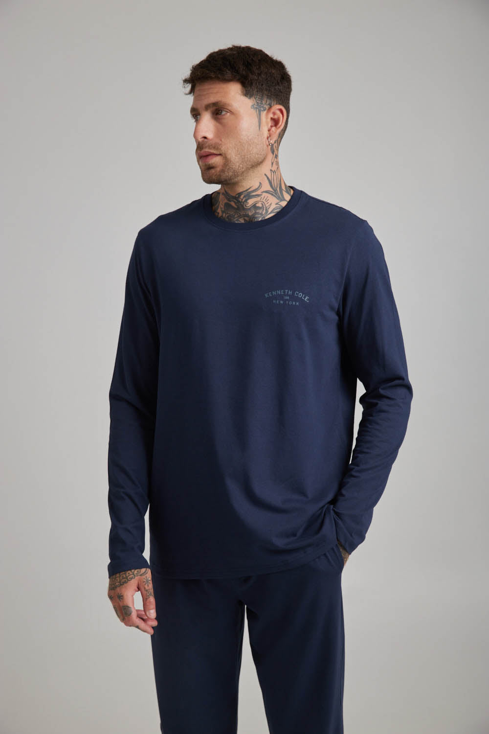 סט הלבשת פנאי שלושה חלקים לגברים 