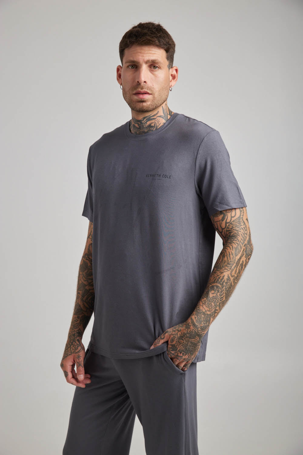 סט פיג'מה שני חלקים לגברים | קנת קול