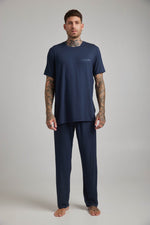סט פיג'מה שני חלקים לגברים | קנת קול