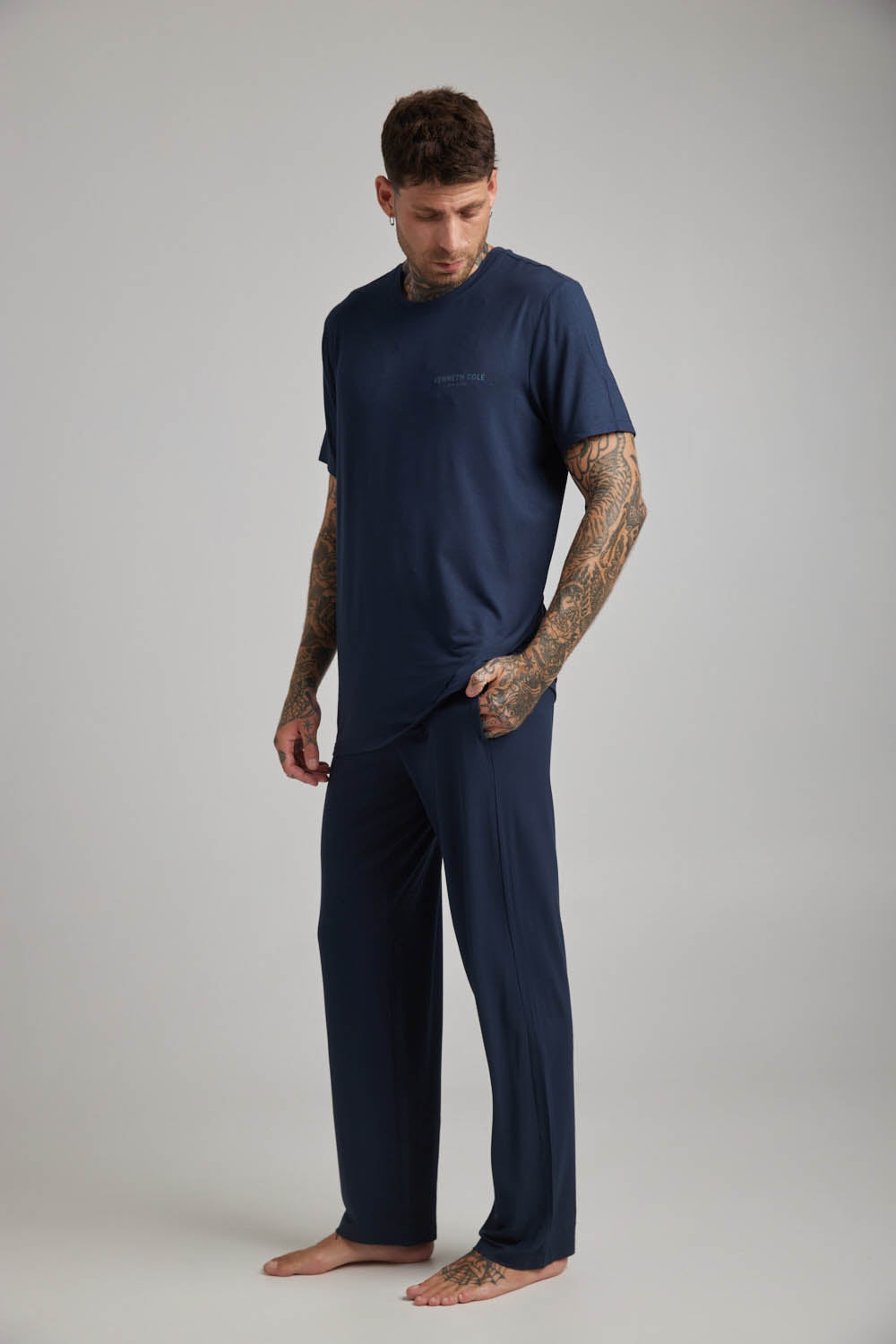סט פיג'מה שני חלקים לגברים | קנת קול