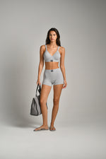 חזייה מרופדת מבד ריב 