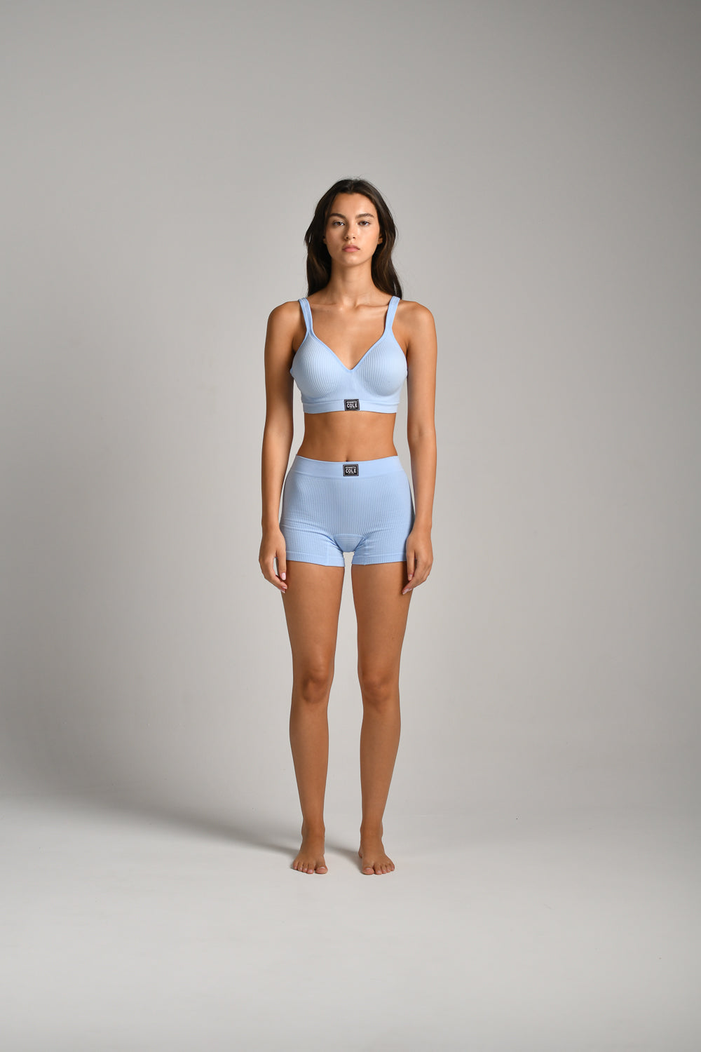 חזייה ללא ברזל מבד ריב 